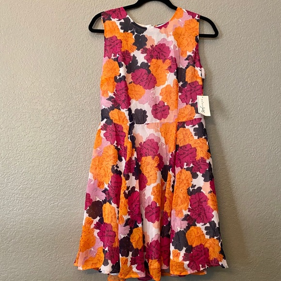 New Maison Jules Floral Sleeveless Womens Dress - Picture 3 of 3